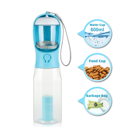 Lumii 3-in-1 Adventure Hydration Bottle for Dogs & Cats